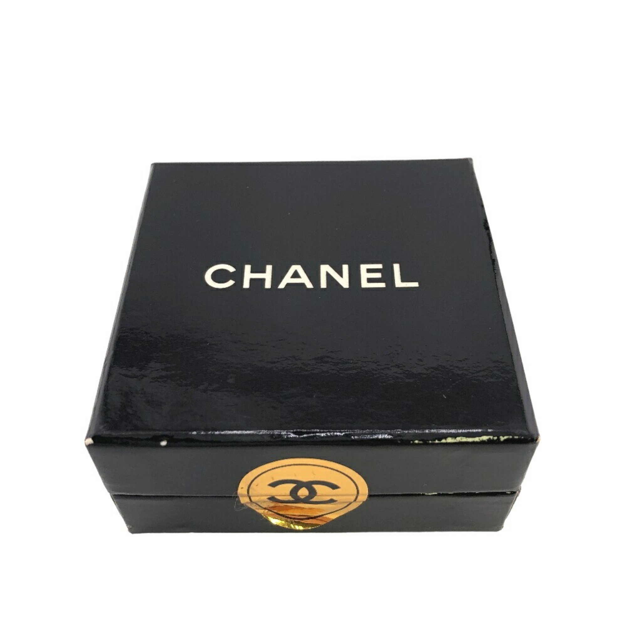 CHANEL Gripoa Color Stone Brooch Gold Unisex