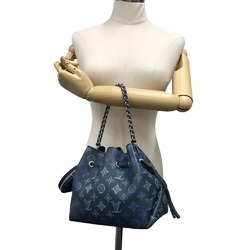 LOUIS VUITTON M59552 Bella Mahina Handbag Blue Women's