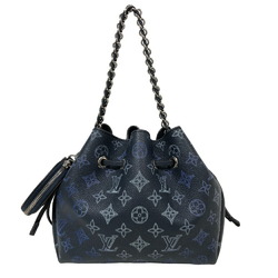 LOUIS VUITTON M59552 Bella Mahina Handbag Blue Women's