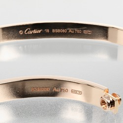 Cartier Love Bracelet, size 18, K18PG, pink gold, approx. 33g