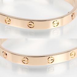 Cartier Love Bracelet, size 18, K18PG, pink gold, approx. 33g