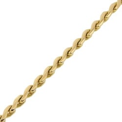 Cartier Heart Pave Necklace K18 Yellow Gold x Diamond Approx. 19.0g Women's