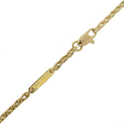 Cartier Heart Pave Necklace K18 Yellow Gold x Diamond Approx. 19.0g Women's