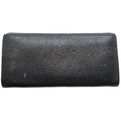 Miu Miu Miu Madras Women's Long Wallet Leather Black