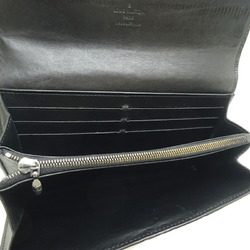 Louis Vuitton Portefeuille Sarah has a sweet touch. Women's long wallet M90080 Monogram Vernis Noir Manietique (Black)