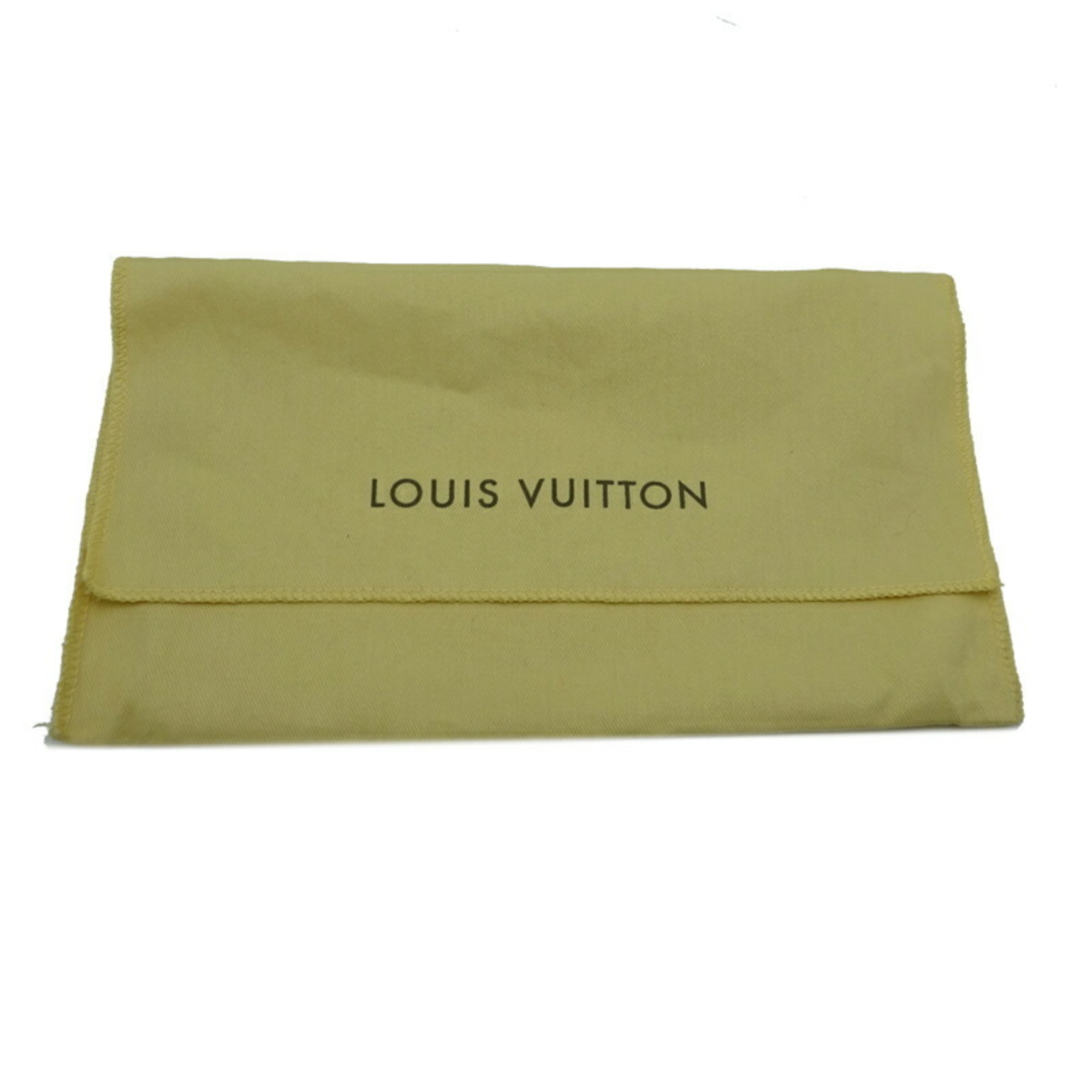 Louis Vuitton Portefeuille Sarah has a sweet touch. Women's long wallet M90080 Monogram Vernis Noir Manietique (Black)