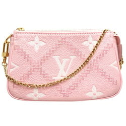 Louis Vuitton Pochette Accessoires Women's Pouch M81140 Monogram Empreinte Rose