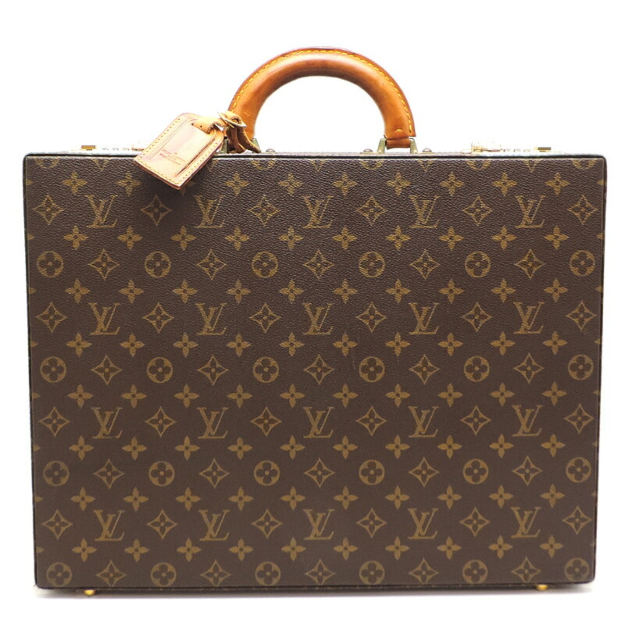 Louis Vuitton Crusher Women's and Men's Trunk M53122 Monogram Ebene (Brown)