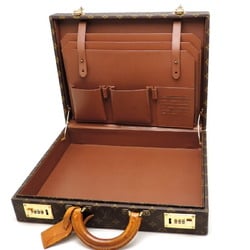 Louis Vuitton Crusher Women's and Men's Trunk M53122 Monogram Ebene (Brown)