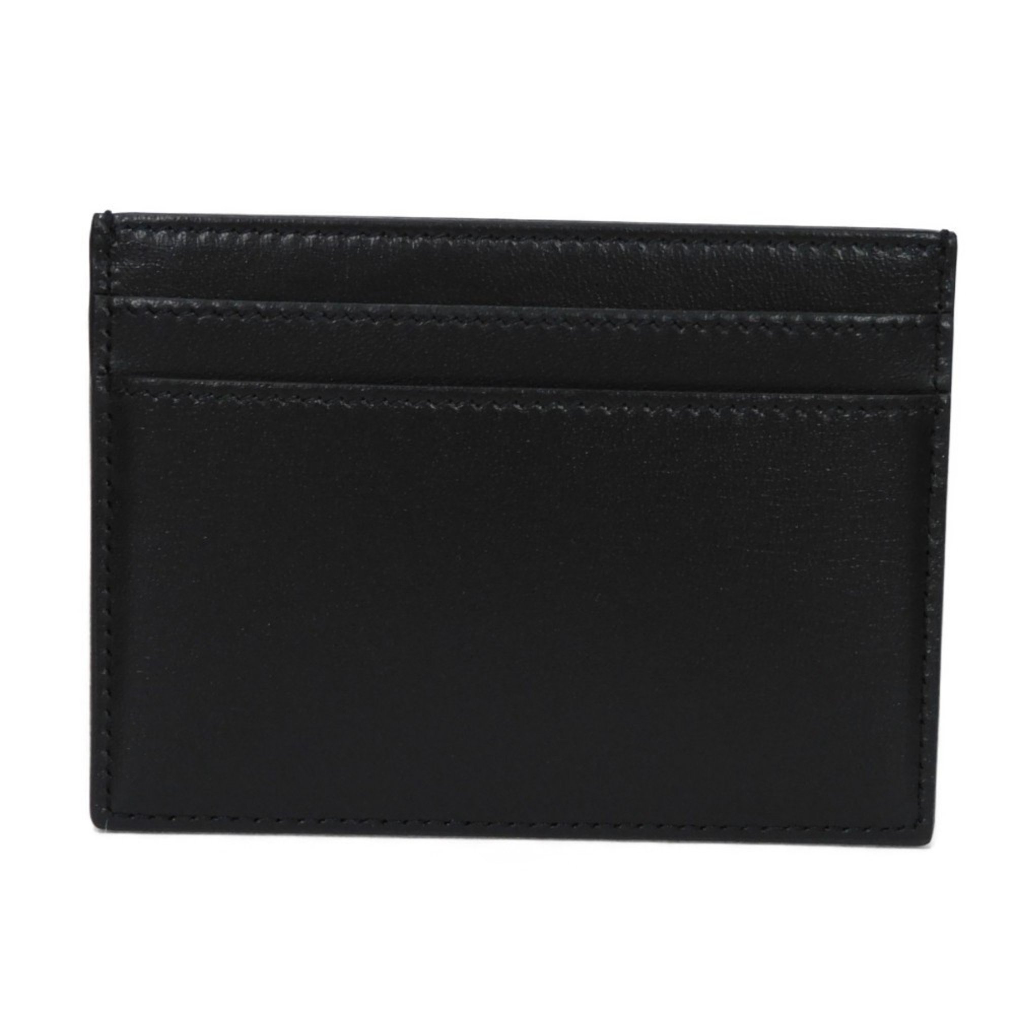 Yves Saint Laurent Saint Laurent Paris Tiny Monogram Card Case Holder Smooth RFID IC Chip YSL Black 607603 1JB0E 1000 Men's