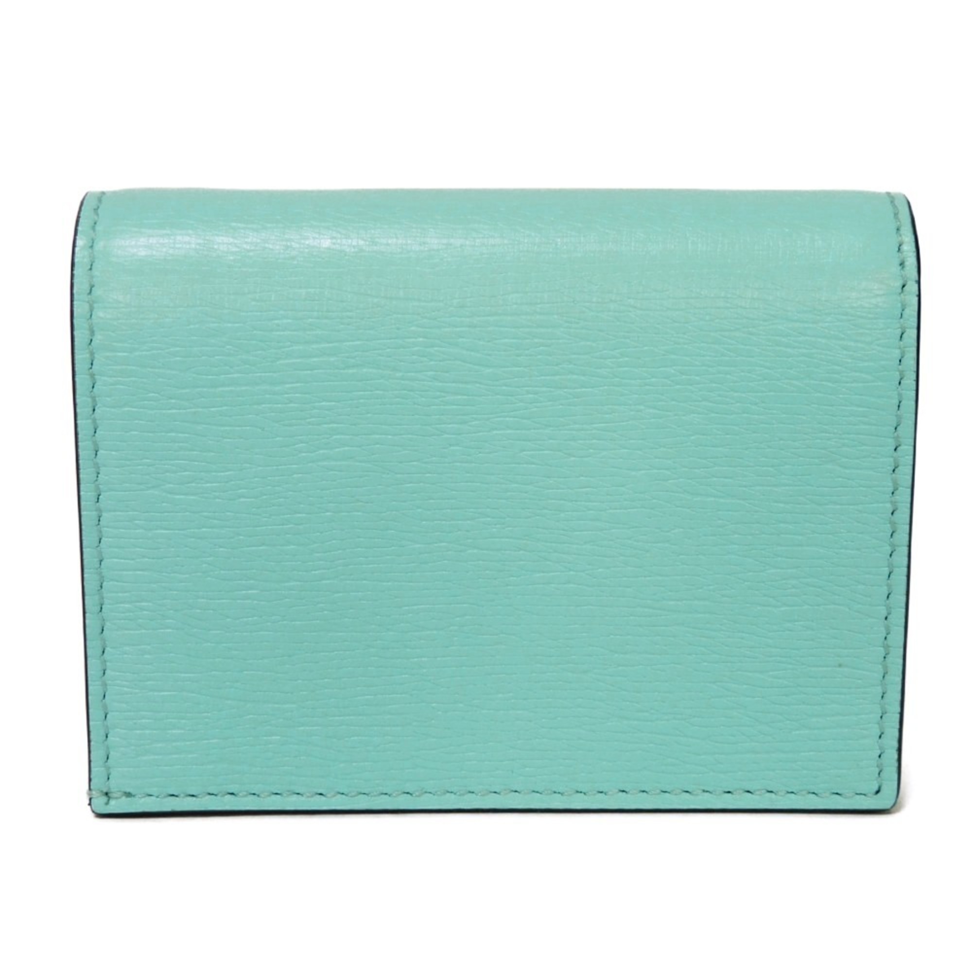 Gucci GUCCI Bi-fold wallet Bananya Compact Banana Unicorn Star Pastel Blue 701009 Women's