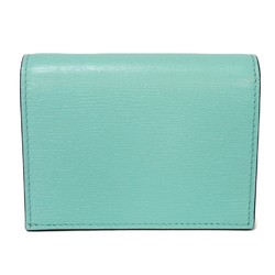 Gucci GUCCI Bi-fold wallet Bananya Compact Banana Unicorn Star Pastel Blue 701009 Women's