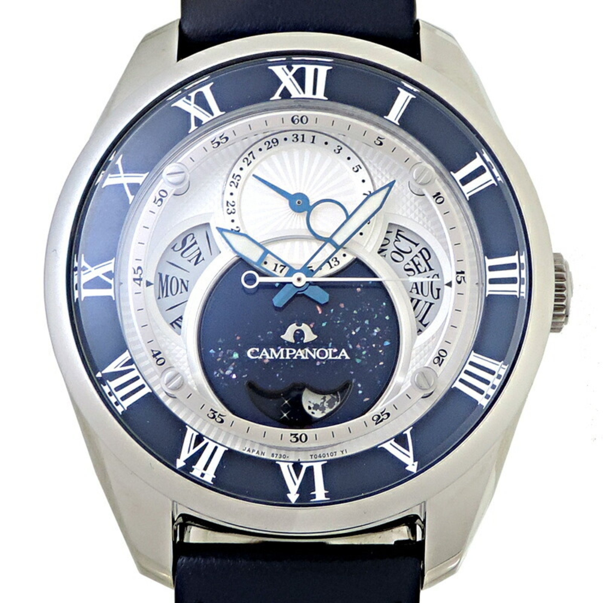 Citizen Campanola Navy Blue Lapis Lazuli Men's Watch Purchased in 2023 BU0020-20A (8730-T026885)