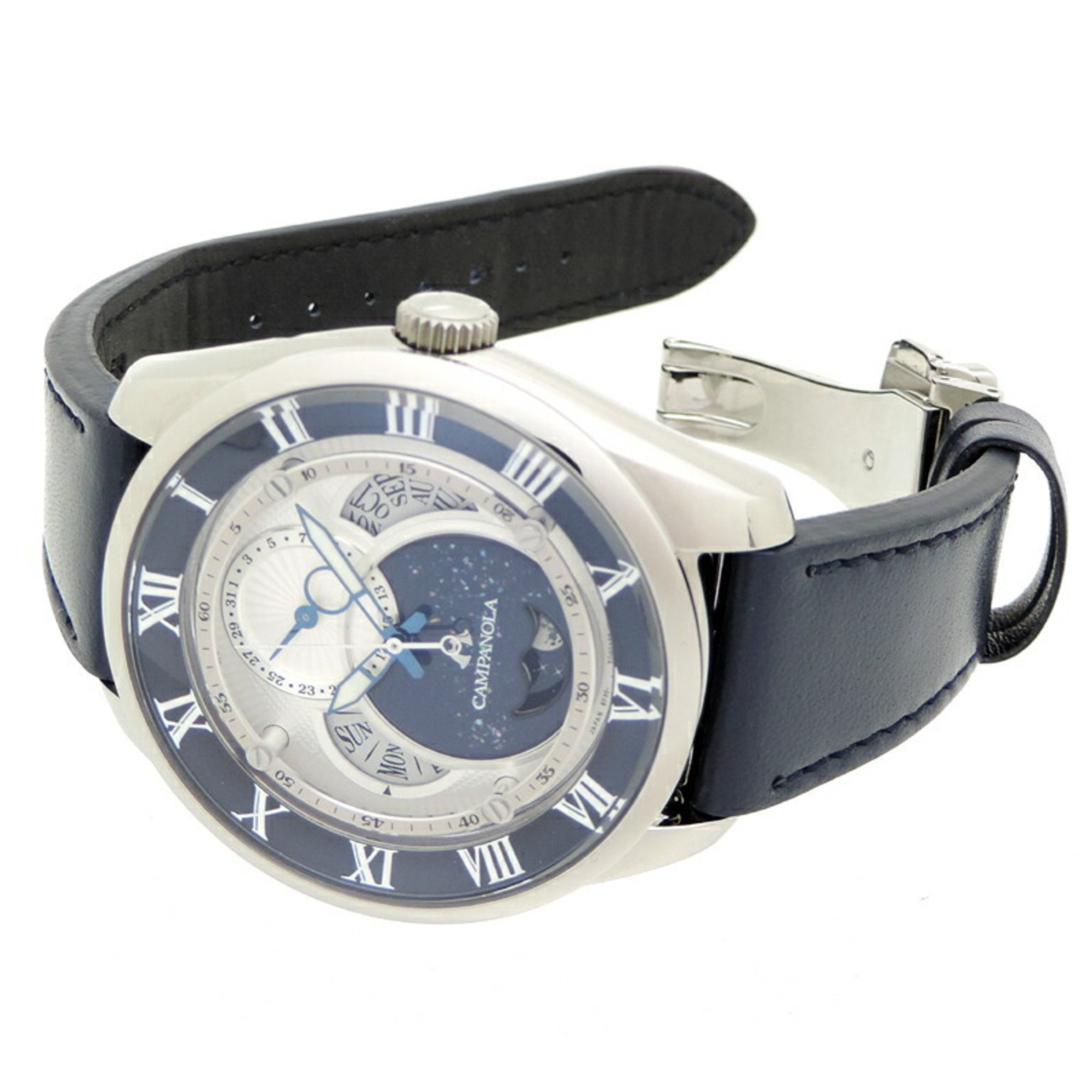 Citizen Campanola Navy Blue Lapis Lazuli Men's Watch Purchased in 2023 BU0020-20A (8730-T026885)