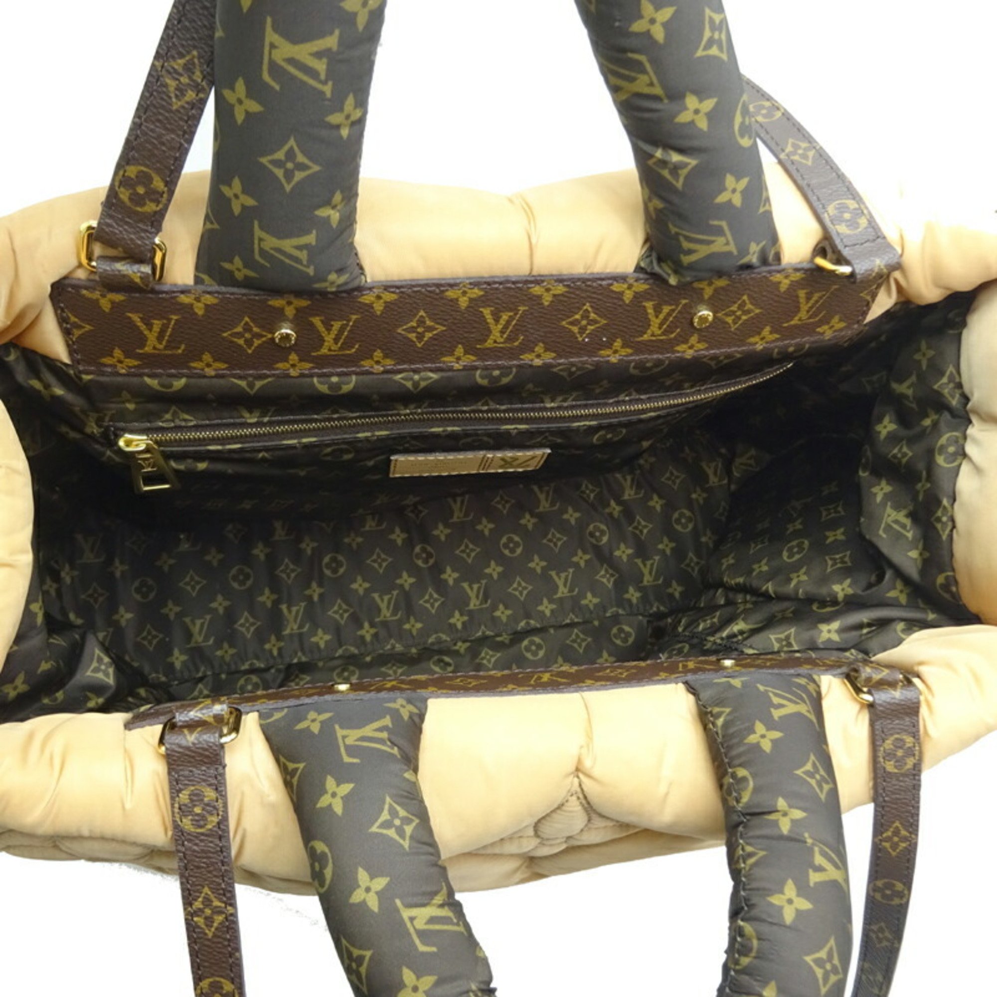 Louis Vuitton Pillow On The Go GM Women's Handbag M59007 Monogram Beige