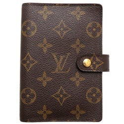 Louis Vuitton Agenda PM Women's and Men's Notebook Cover R20005 Monogram Brown