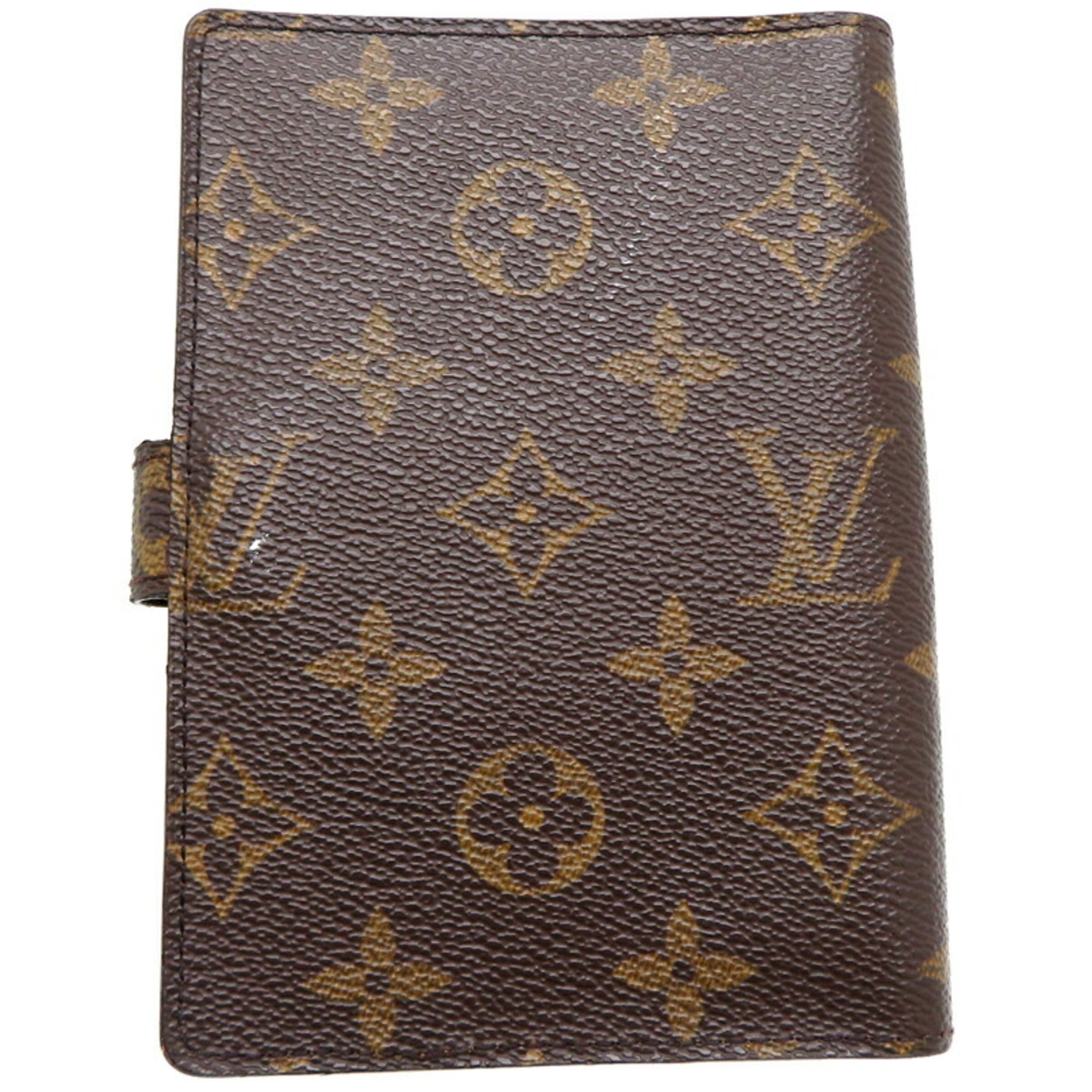 Louis Vuitton Agenda PM Women's and Men's Notebook Cover R20005 Monogram Brown