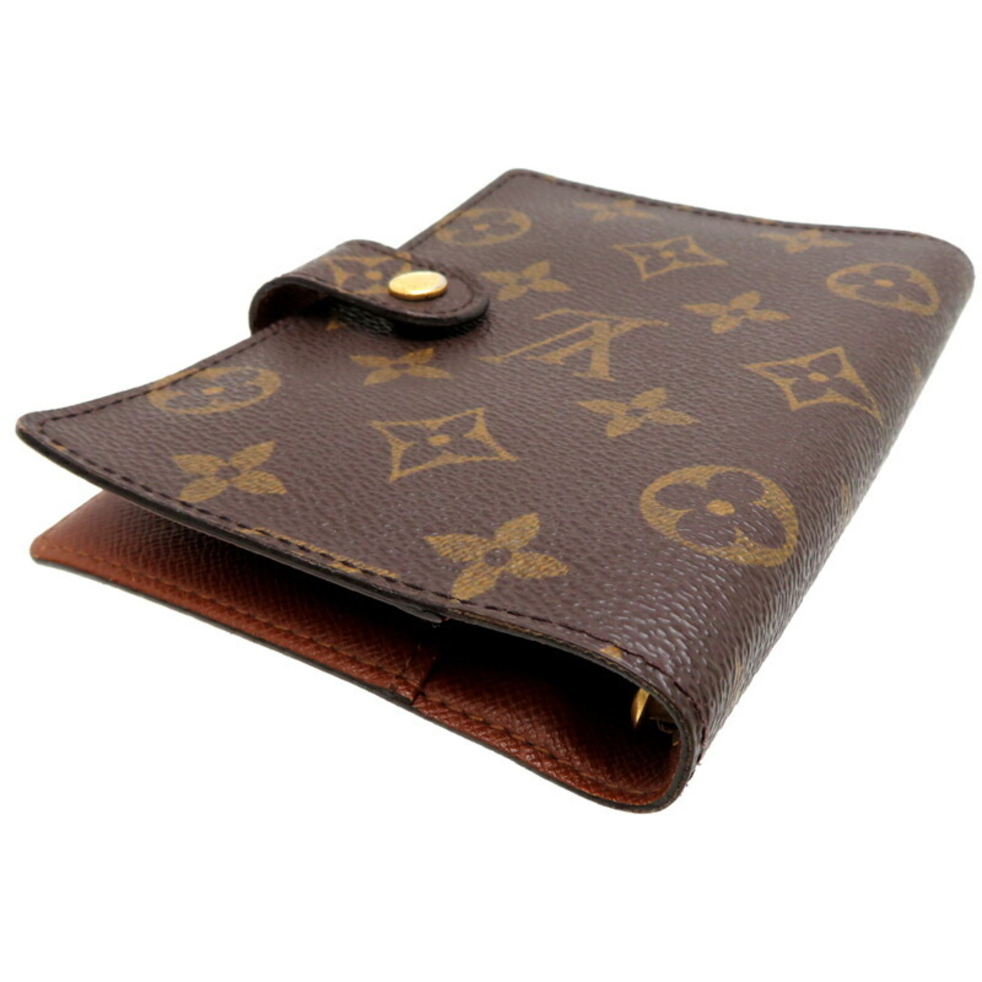 Louis Vuitton Agenda PM Women's and Men's Notebook Cover R20005 Monogram Brown