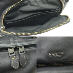 Coach Women's and Men's Backpack/Daypack F37899 Leather Black