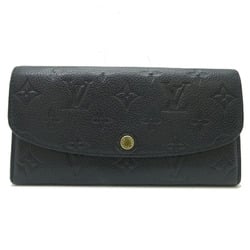 Louis Vuitton Portefeuille Emily Women's Long Wallet M62369 Monogram Empreinte Noir (Black)