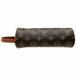 Louis Vuitton Pouch Monogram Truss Ronde M47626 LOUIS VUITTON Multi-Pouch Pen Case Pencil ASK-13514