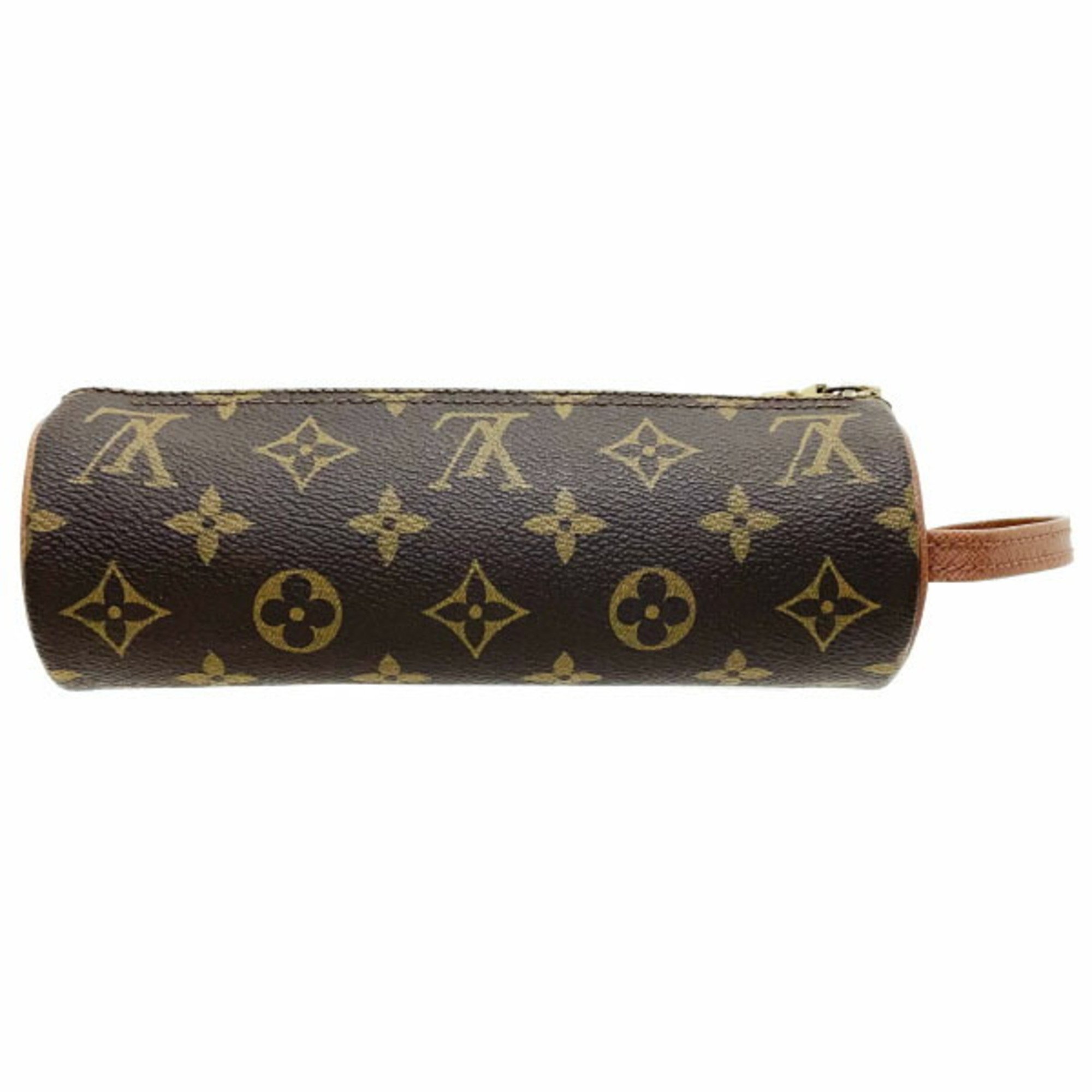 Louis Vuitton Pouch Monogram Truss Ronde M47626 LOUIS VUITTON Multi-Pouch Pen Case Pencil ASK-13514