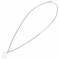 Gucci Necklace Doppia G Pendant Ag925 SV 925 Silver 147749 GUCCI GG Double Round Motif MW-13537