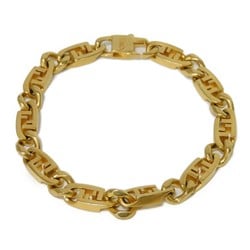 FENDI Bracelet Orlock Chain Zucca GP Matte S FF Plated Gold 7AJ556 B08 F1HRI Men's