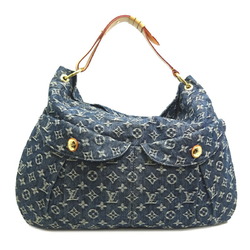 Louis Vuitton Daily GM Women's Shoulder Bag M40492 Monogram Denim Blue