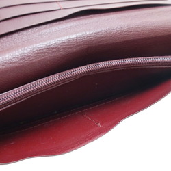 Cartier Must Line Bi-fold Wallet Women's Long CRL3001362 Leather Bordeaux