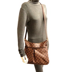 Louis Vuitton Bloomsbury PM Women's Shoulder Bag N42251 Damier Ebene (Brown)