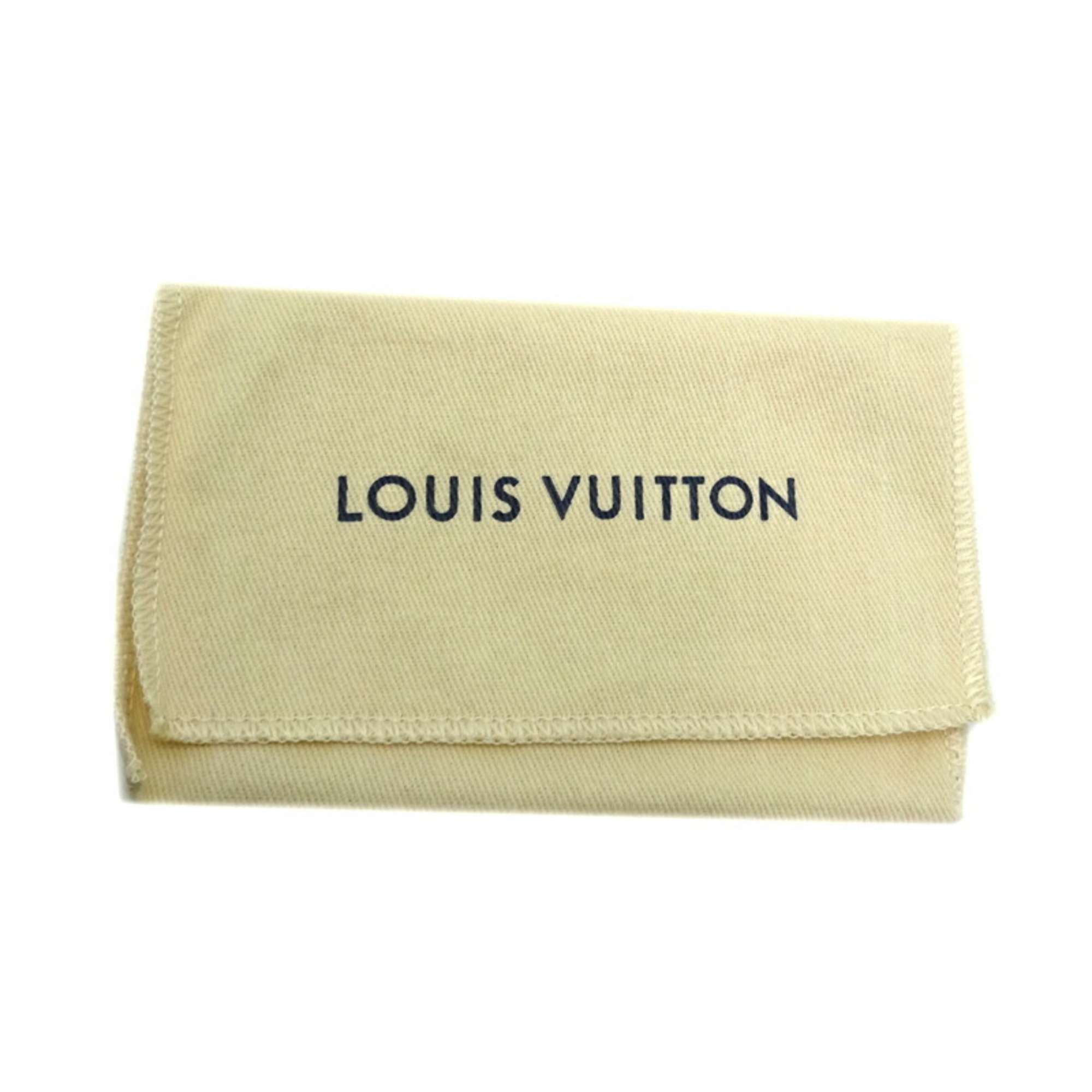 Louis Vuitton Porte Cle LV Sharp Keychain for Women and Men MP2291 Metal Orange