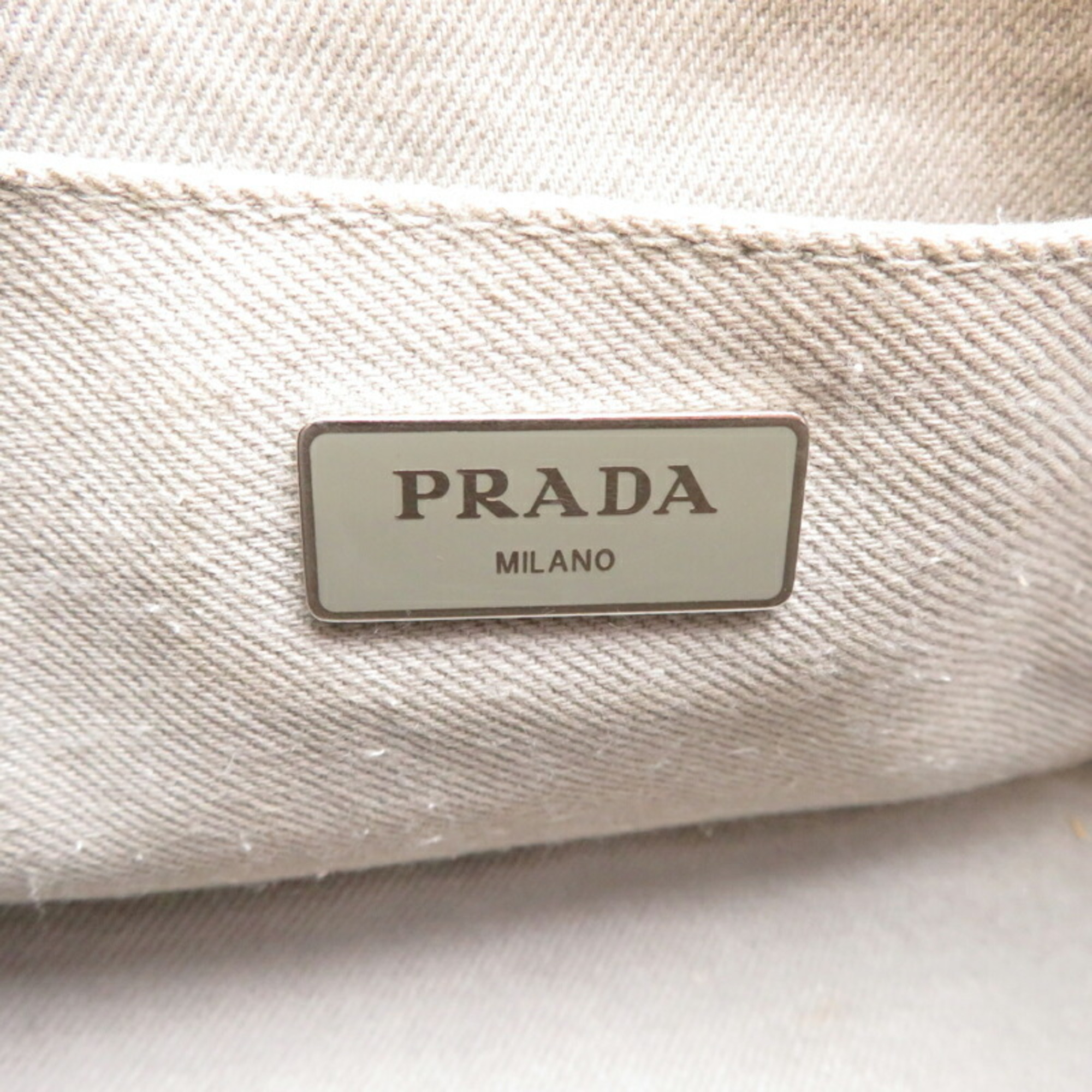 Prada Canapa 2way Women's Tote Bag Canvas