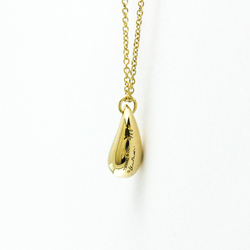 Tiffany Teardrop Yellow Gold (18K) No Stone Men,Women Fashion Pendant Necklace (Gold)