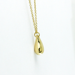 Tiffany Teardrop Yellow Gold (18K) No Stone Men,Women Fashion Pendant Necklace (Gold)