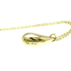 Tiffany Teardrop Yellow Gold (18K) No Stone Men,Women Fashion Pendant Necklace (Gold)