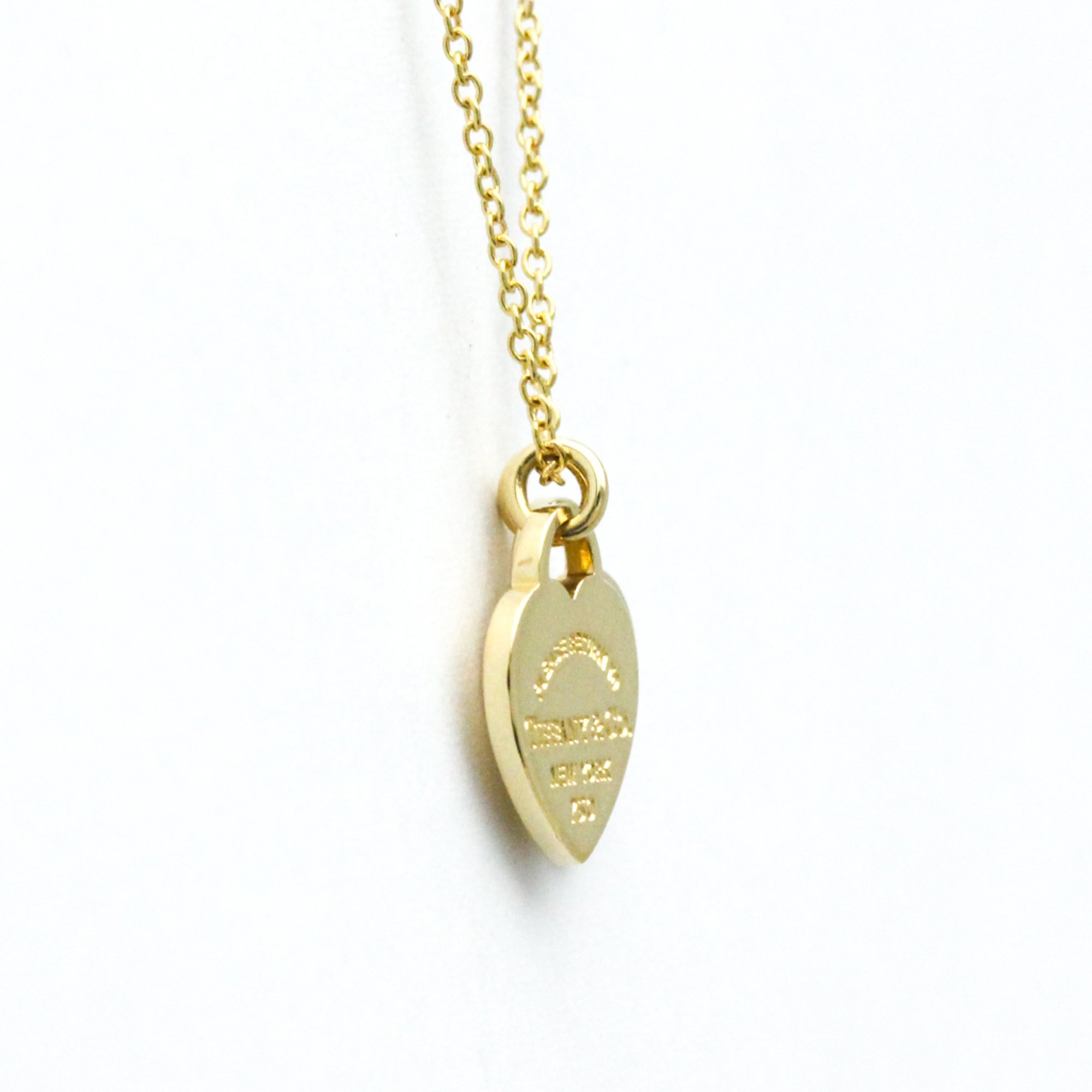 Tiffany Return To Tiffany Yellow Gold (18K) No Stone Men,Women Fashion Pendant Necklace (Gold)