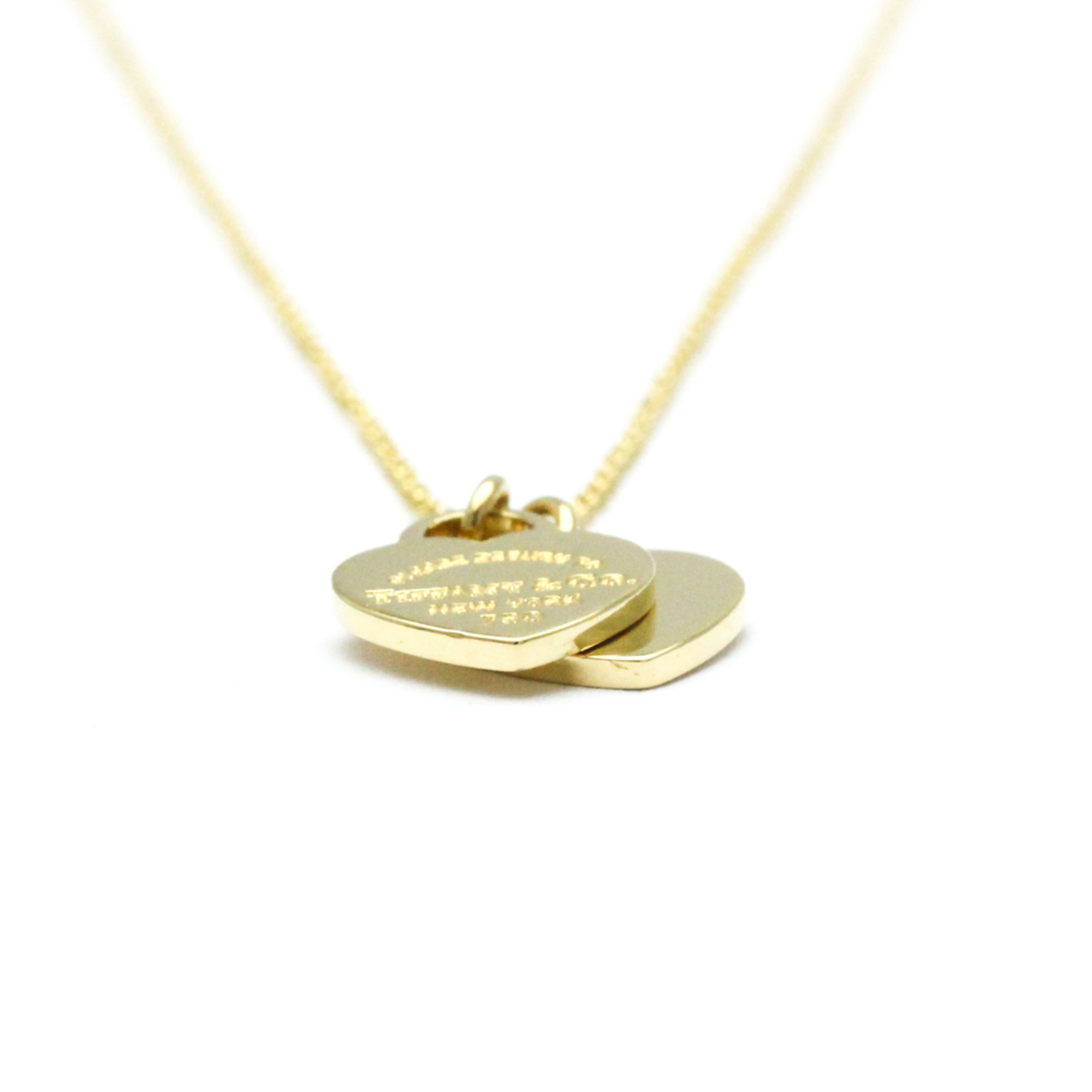 Tiffany Return To Tiffany Yellow Gold (18K) No Stone Men,Women Fashion Pendant Necklace (Gold)