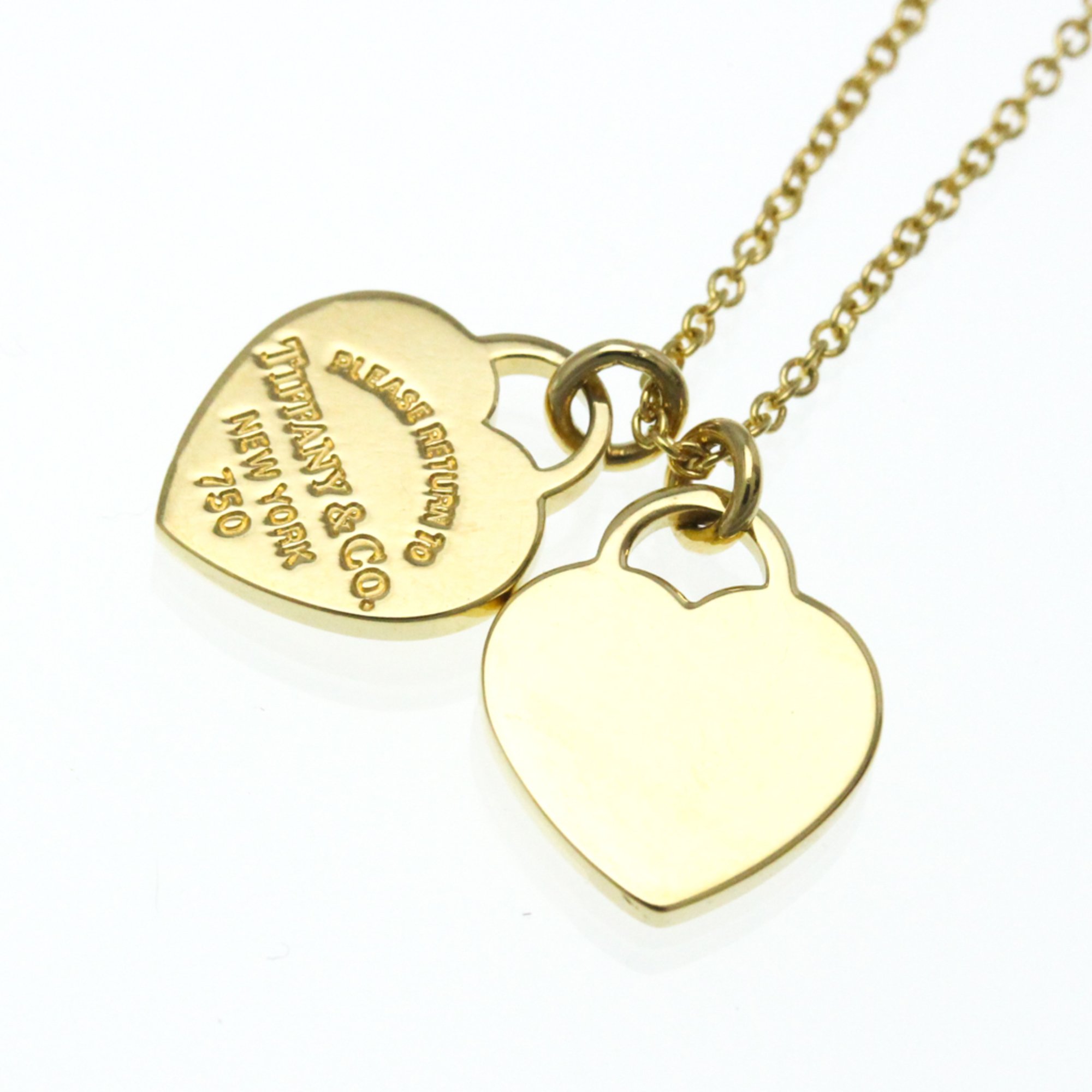 Tiffany Return To Tiffany Yellow Gold (18K) No Stone Men,Women Fashion Pendant Necklace (Gold)