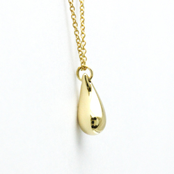 Tiffany Teardrop Yellow Gold (18K) No Stone Men,Women Fashion Pendant Necklace (Gold)