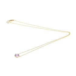 Tiffany Amethyst Necklace Yellow Gold (18K) Amethyst Men,Women Fashion Pendant Necklace (Gold)