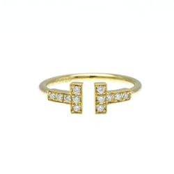 Tiffany T Wire Ring Yellow Gold (18K) Fashion Diamond Band Ring Gold