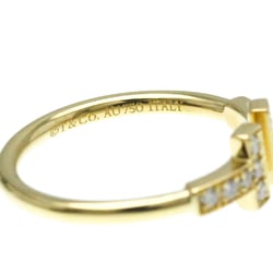 Tiffany T Wire Ring Yellow Gold (18K) Fashion Diamond Band Ring Gold