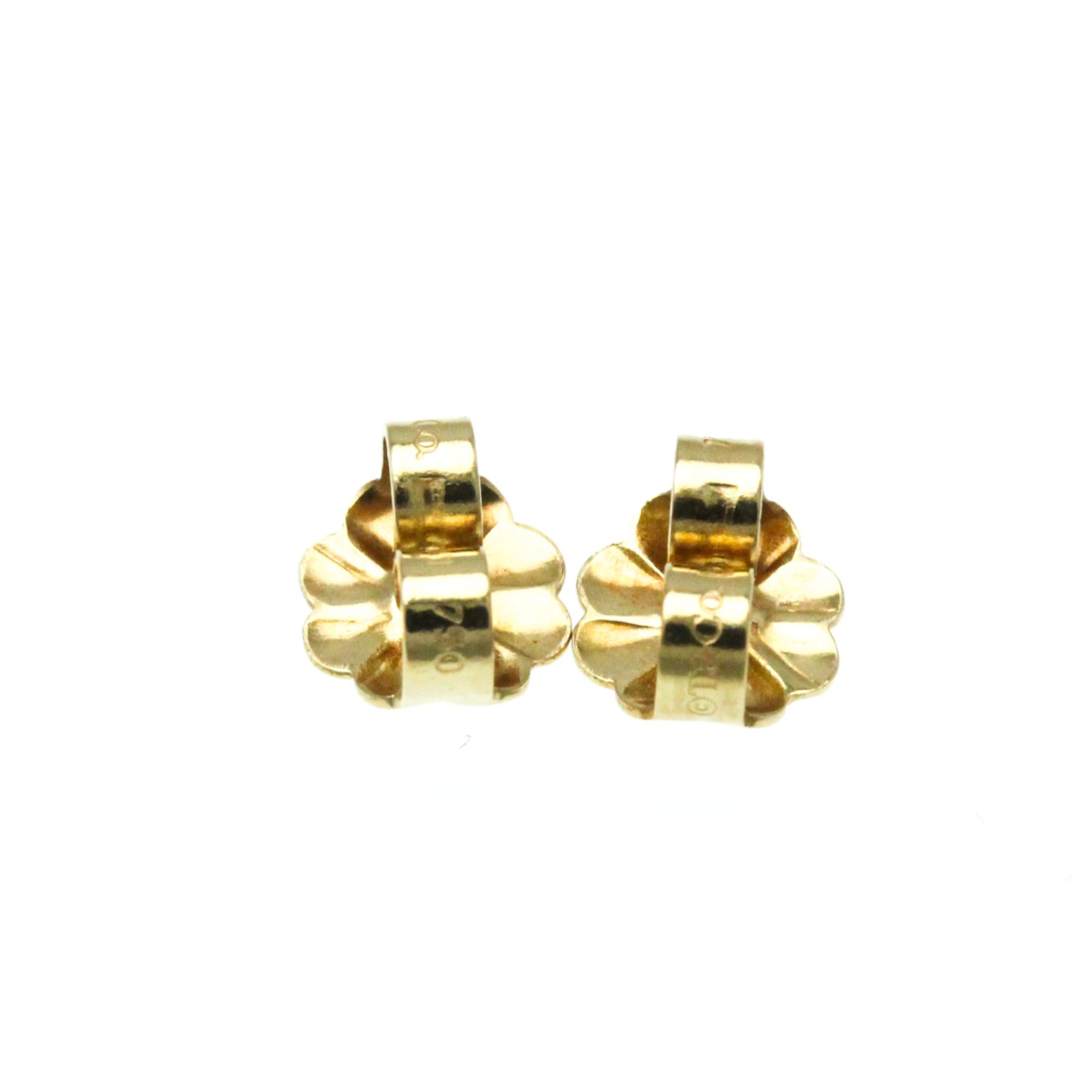 Tiffany Bow Earrings Ribbon No Stone Yellow Gold (18K) Stud Earrings Gold