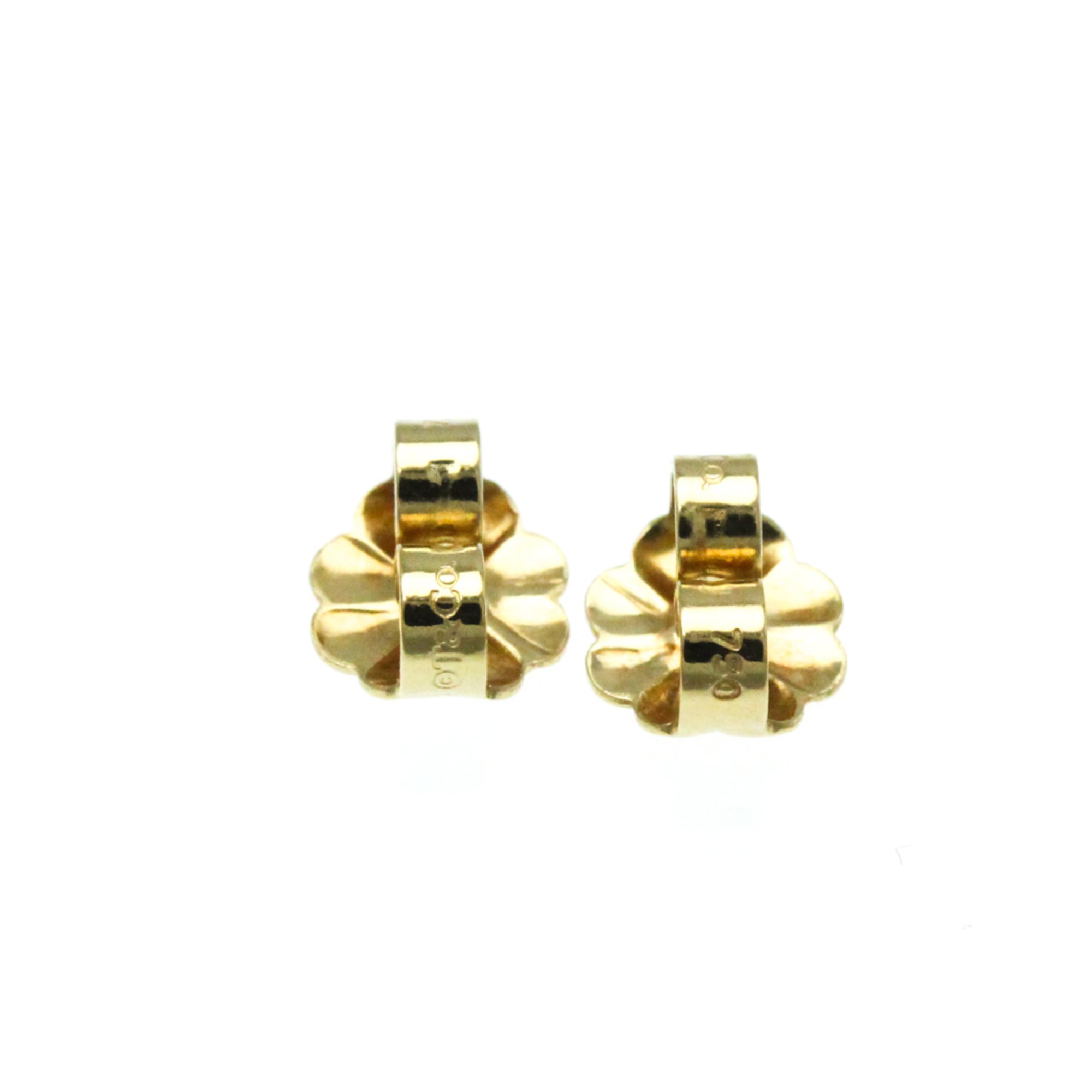 Tiffany Bow Earrings Ribbon No Stone Yellow Gold (18K) Stud Earrings Gold