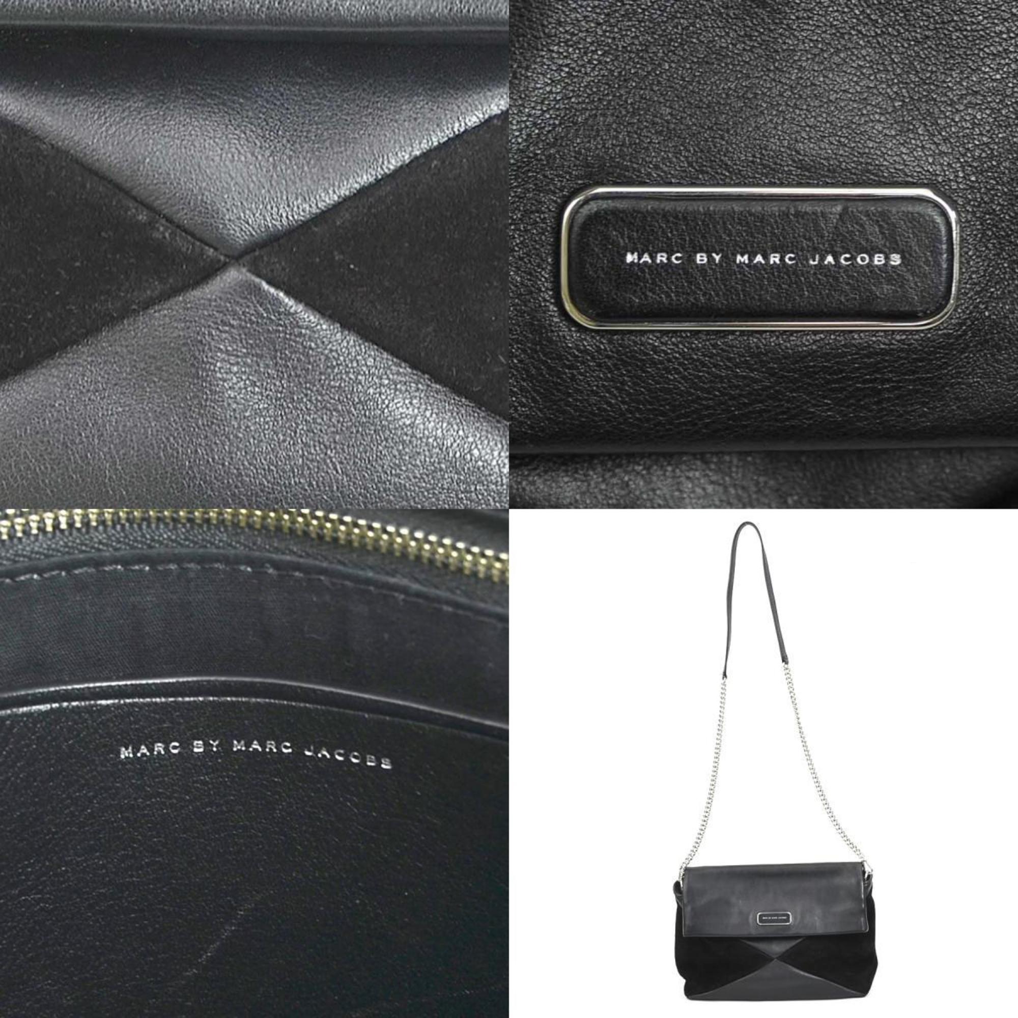 Marc by Marc Jacobs MARC BY JACOBS Shoulder Bag Leather Suede Black Women's r10092k