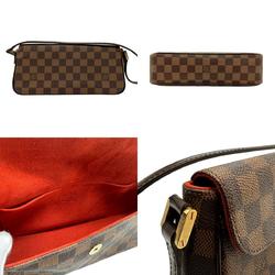 Louis Vuitton LOUIS VUITTON Handbag Damier Recoleta Canvas Ebene Women's N51299 n0130