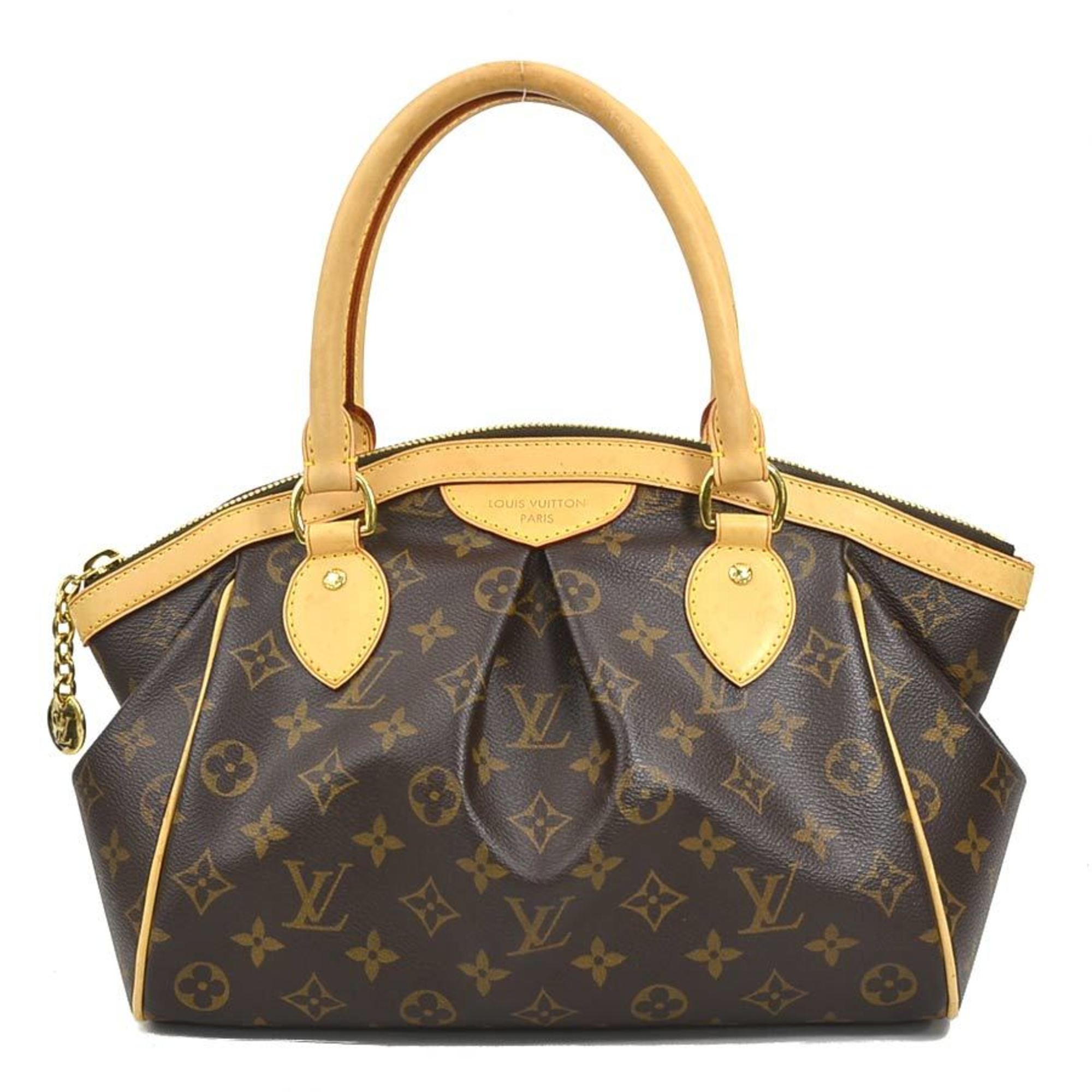 Louis Vuitton LOUIS VUITTON Handbag Monogram Tivoli PM Canvas Brown Women's M40143 r10091a