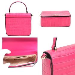 Kate Spade shoulder bag in embossed leather, pink, for women, r10090i