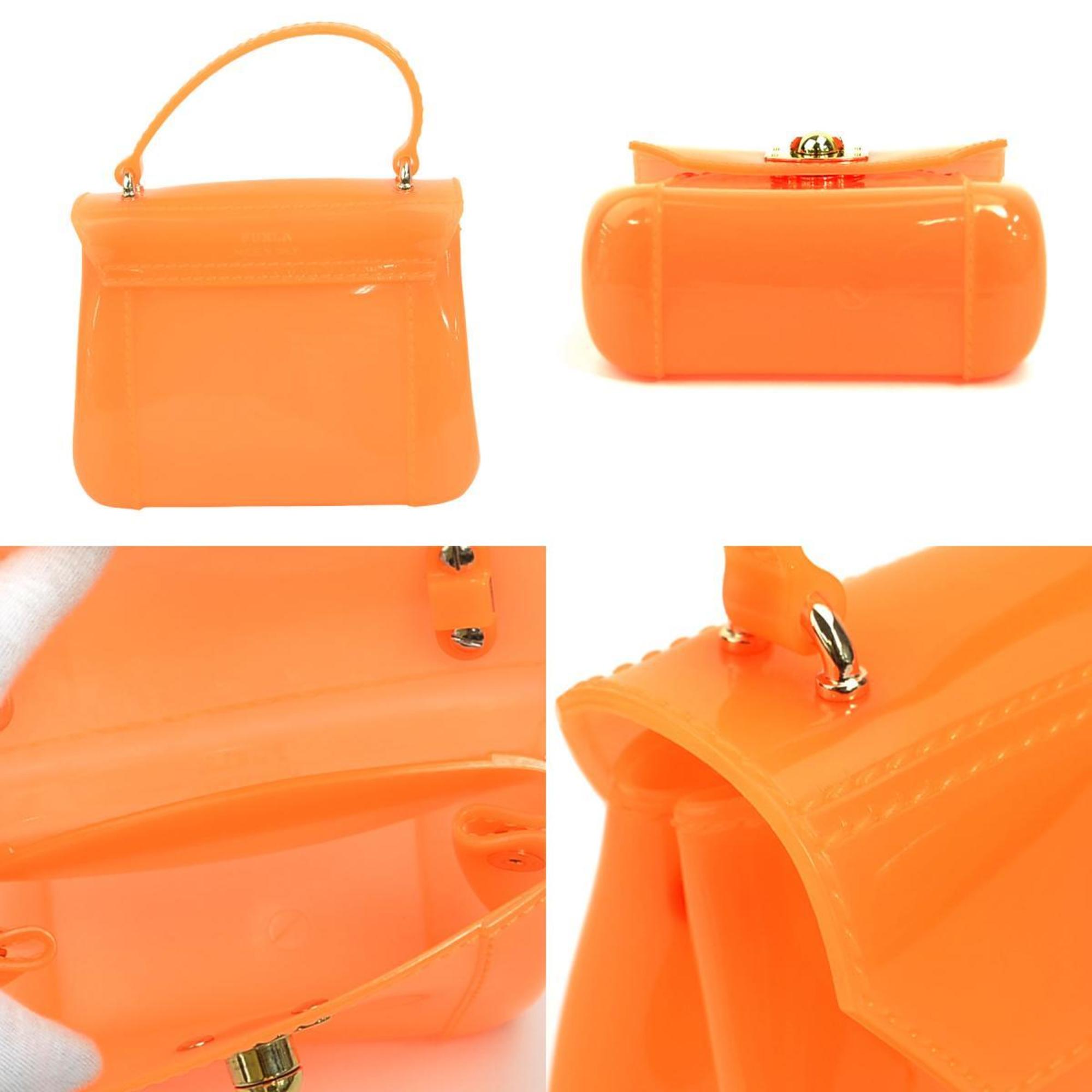 Furla handbag shoulder bag candy orange ladies r10088k